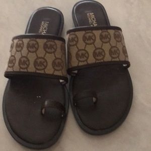 MK sandals used but in great shape